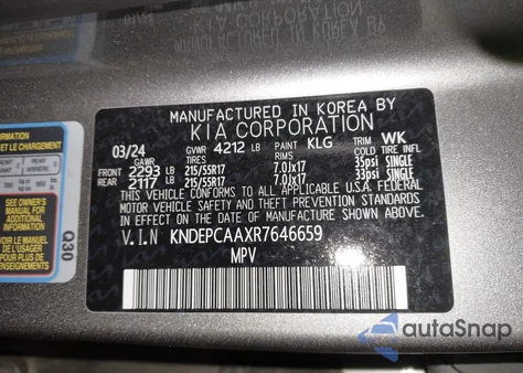 2024 Kia Seltos Lx from USA, damaged, VIN KNDEPCAAXR7646659
